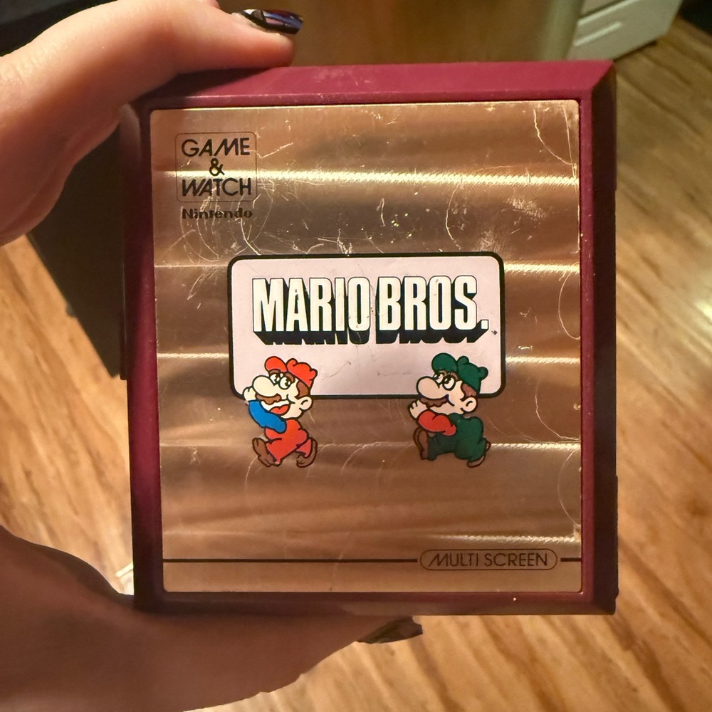Nintendo Game & Watch Mario Bros Multi Screen